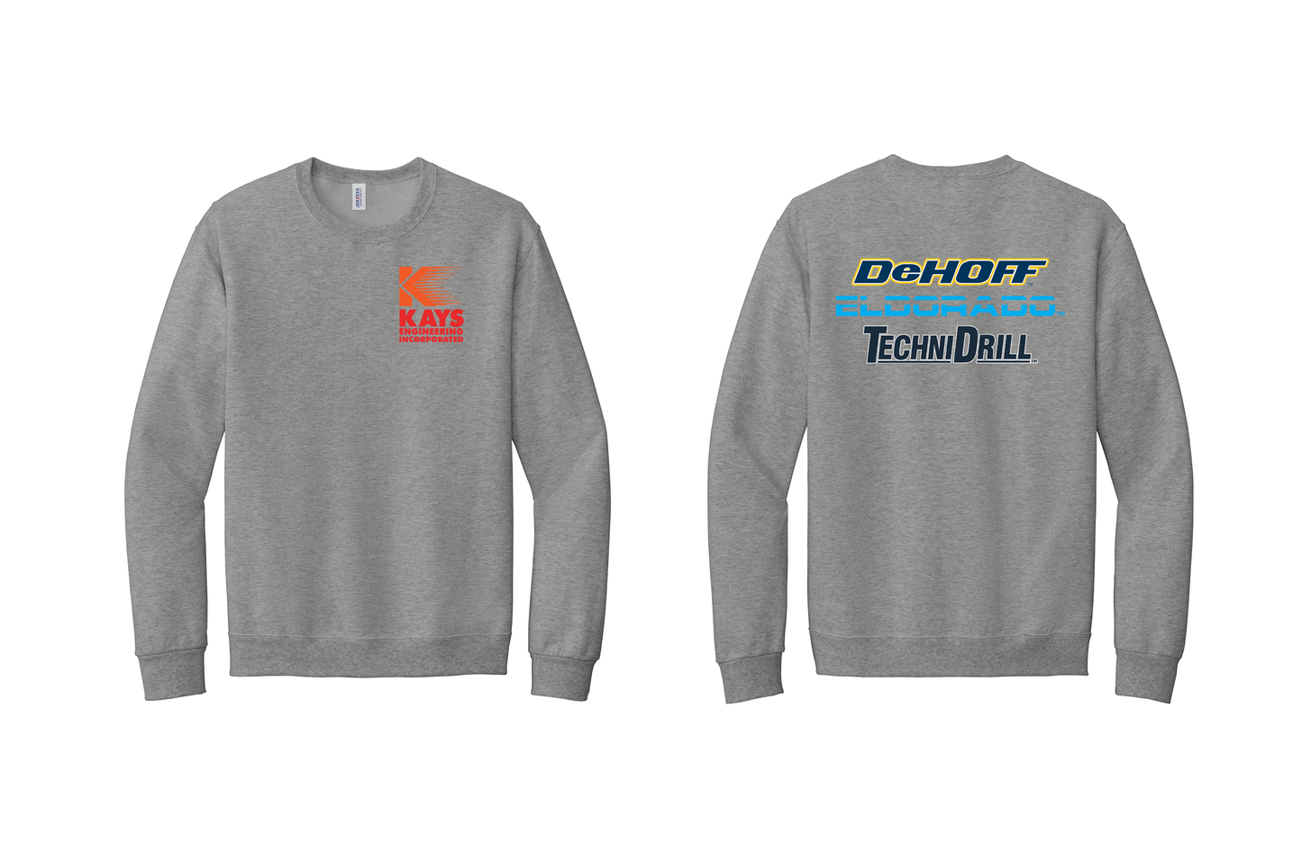 Crewneck Sweatshirt with Kays Engineering Logo