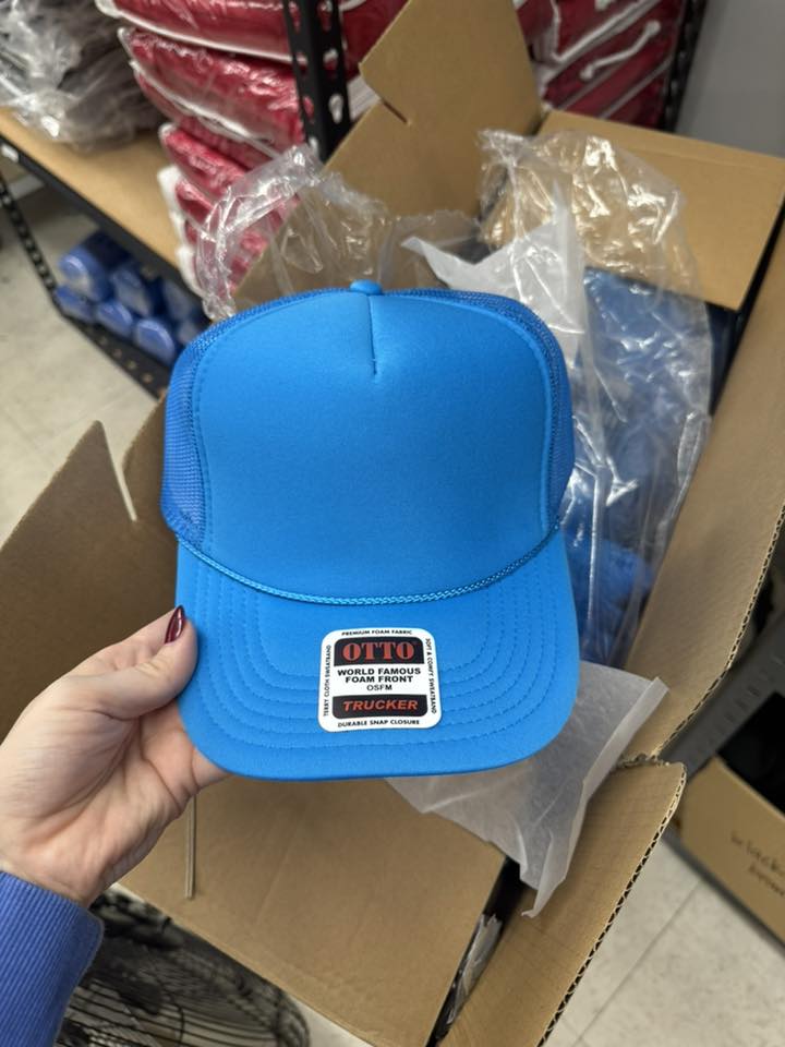 Blue Otto Trucker Hat